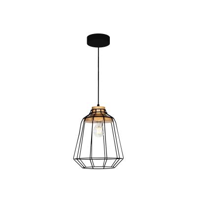 China Vintage Pot Pendant Light Anti-glare Industrial Iron Retro Pendant Light For Bar Decoration for sale