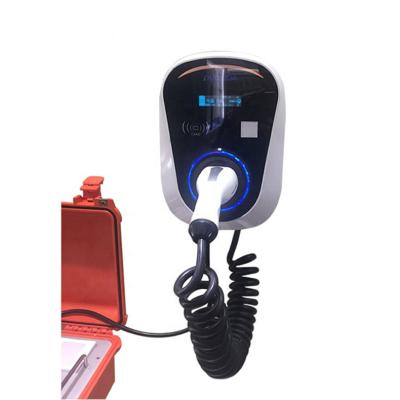 China China 2022 new 32A 7KW wall rose fast EV car charging station point for home using 2080-SES-16-0/2080-SES-32-0 for sale