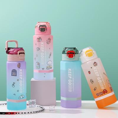 China Sustainable 760ml Hot selling Travel water bottle wholesale Sports plastic water bottles With tea infuser High Quality drinking bottle for sale