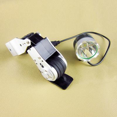 China Sistema cargable de aluminio de plata de la luz de la bicicleta del dínamo, luces de la bici del camino del LED en venta