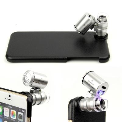 China 60X de Digitale Microscoop van gezoemsmartphone voor IPhone 6 4.7“/Videomicroscoop Te koop