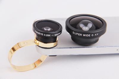 China Aluminum Alloy Clip Smartphone Camera Lens Kit  For Teenagers for sale