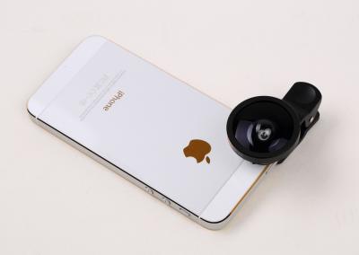 China Super Wide Angle & Macro & Fisheye Smartphone Camera Lens Kit 0.4X  34mm for sale