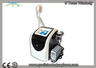 China Laser RF Cryolipolysis de congelação gordo da cavitação, 4 em 1 equipamento do salão de beleza à venda