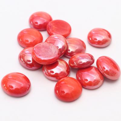 China From Factory DIY Various 17-19mm Flat Crystal Glass Beads Scattered From Manufacture for sale