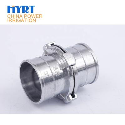 China Water pipe system factory supply irrigation agricultural AL layflat hose connector camlock quick coupling for sale