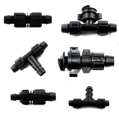 China Eco Friendly Irrigation System And Drip Tape Hose Drip Tape Locknut Fittings for sale