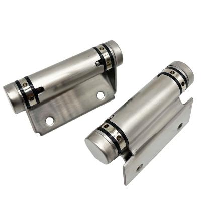 China Modern Stainless Steel Hinge Connect Square Post Or Wal To Glass Door Hinge for sale