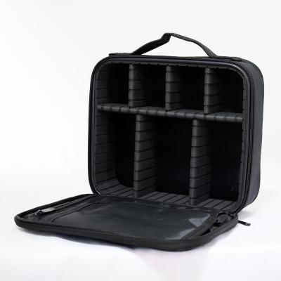 China Portable Large Capacity Makeup Organizer Bag Wholesale OEM LOGO Cosmetic Travel Makeup Cases Cosmetic Organizer for sale