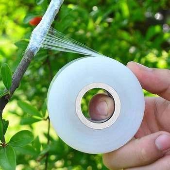 China Waterproof Bio-degradable Moisture Barrier Stretchable Clear Floristry Film Parafilm Garden Grafting Tape for Garden Tree Seedling for sale