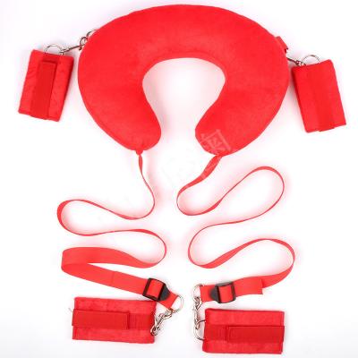 China Sex Toys Joypark Adult SM Pillow Leg Strap Fun Strap Female Sexy Slit Strap Thickened Pillow U Strap for sale