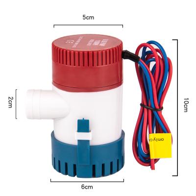 China 550GPH/750GPH/11000GPH 12V Marine Bilge Pump Battery Operated Fishing Boat/Lifeboat/Water Pump DC Marine Electric Submersible Pump For Boat for sale