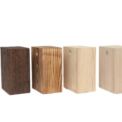 China Custom Europe Pine Wood Gift Packaging Box Varied Color for sale