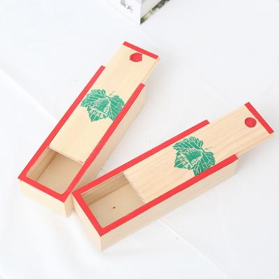 China Europe Custom Wooden Sliding Lid Gift Packaging Box Customizes Size Logo Color for sale