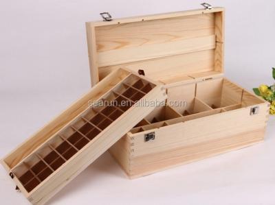 China Handmade wooden essential oil box, wooden essential oil box, wooden storage box from doterra for sale