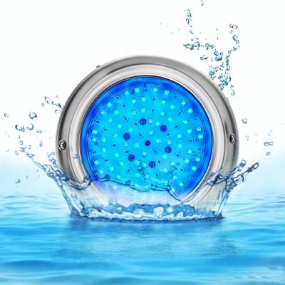 China IP68 12V 316L Stainless Steel LANDSCAPE Refined Wall Mounted Underwater Lights Lighting For Swimming Pools Led Pool Light for sale