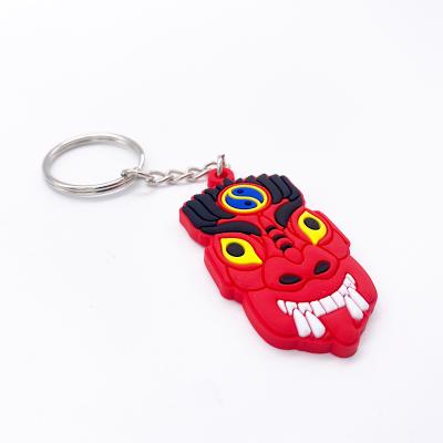 China Promotion Custom PVC Key Chain Manufacturer PVC Soft Rubber Durable Key Chain PVC Key Chain For Souvenir Gift for sale