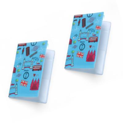 China New Fashion Items Promotional Custom Travel Document Holder Plane Ticket Passport Cover Printing Factory Price for sale