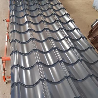 China Container Plate Color Prepainted Galvanized Steel Corrugated Sheet Ppgi Material Corrugated Roofing Tiles Gary Metal Roofing Q Tiles for sale