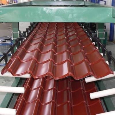 China Ppgi Material Container Corrugated Sheet Steel Aluminum Plate Galvanized Roofing Sheet Roofing Q Tiles for sale