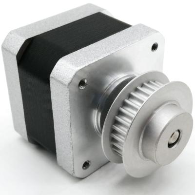 China Custom Aluminum Power Transmission Servo Motor GT2 Synchro Pulley for sale