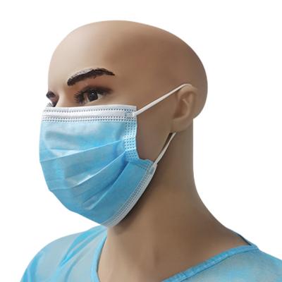 China Hot Selling 3 Ply Earloop Face Mask Mascaras Facials Disposable 3 Ply Masker Masks Face Black for sale