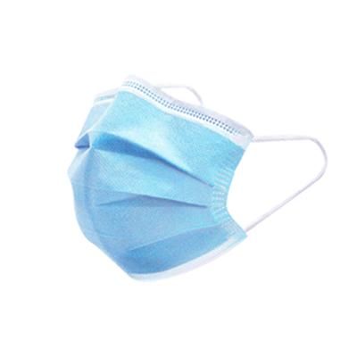 China 3 Ply Earloop Face Mask Cheap Price 3 Ply Nonwoven Face Masks With PE Packing for sale