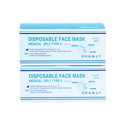 China 3 Ply Adult Disposable Nonwoven Medical Face Mask for sale