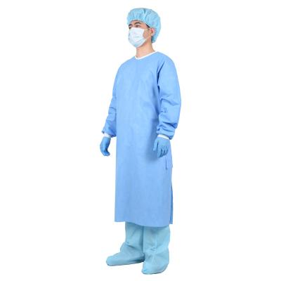 China SMS Surgical Gown Increased Disposable Doctor Clothing Isolation Uniform Dress Customization Surgical Gown for sale