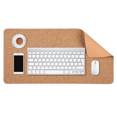 China Durable Custom Eco - Friendly Cork Mouse Pad Mat With Double Sided for sale