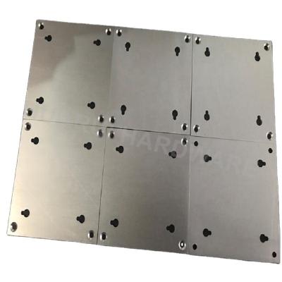 China Carbon Steel Customized High Precision Metal Punch Parts Metal Base Sheet Metal Fabrication Accessories Plate for sale