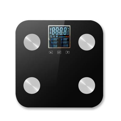 China Newly Improved Eco-friendly High Quality Whole Body Fat Measuring Body Weight Color Screen Wisdom Weights And Scale for sale