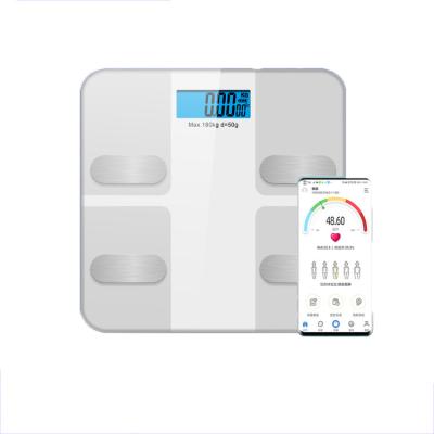 China Outdoor Factory Customized Large Scale OEM Household Weight Loss Exercise Electronic Display Body Fat Scale 260*260*24mm for sale