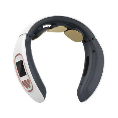 China 3 Head Neck Spine Head Cervical Household Heating Pulse Electric Smart Electromagnetic Electromagnetic Kneading Massager for sale