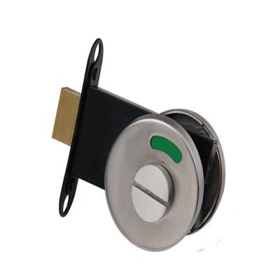 China Red and Green Modern Bathroom Socket Indicator Lock Public Toilet Separation Lock Indicator Lock Red and Green for sale