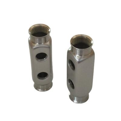 China 2 Modern Port Diverse Heating Stainless Steel Pipe Fittings for sale