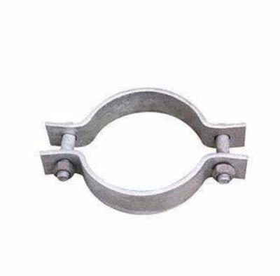 China Carbon Steel DS Hot Dip Galvanized Universal Electrical Raceway Fitting Post Clamp Post Band for sale