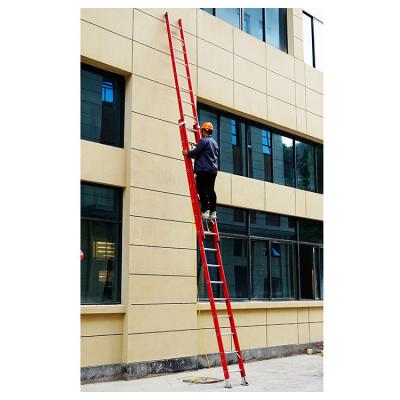 China Wholesale New Product 10m Craftsman Rope Fiberglass Telescopic Steps High Quality Ladder for sale