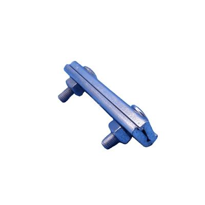 China Fixed Straight Wire Suspension Clamp 3 Bolt - Customized Hot Dip Galvanized Electric Power Fixture for sale