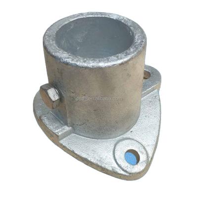 China Steel Hot Dip Galvanized Pole Plate , Sidewalk Guy Fitting Pole Line Hardware for sale