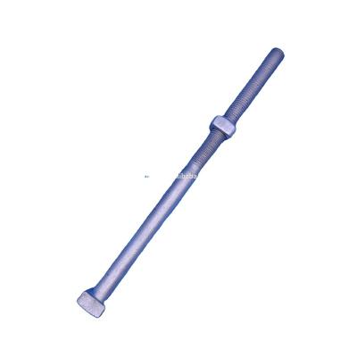 China Steel Hot Dip Galvanized Square Head Machine Bolt Carbon Steel Fastener for sale