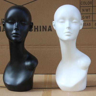 China Other Sense Mannequin Artistic Black Head Mannequin Afro Bald Head for sale