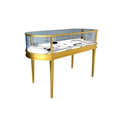 China Custom Glass Jewelry Display Cabinet Jewelry Retail Store Furniture Jewelry Showcase Manufacturers Jewelry Display Showcase for sale