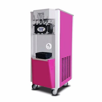 China BQL-308 Single-temperature stainless steel commercial soft frozen yogurt ice cream making machine with 3 flavors ice cream machine for sale for sale