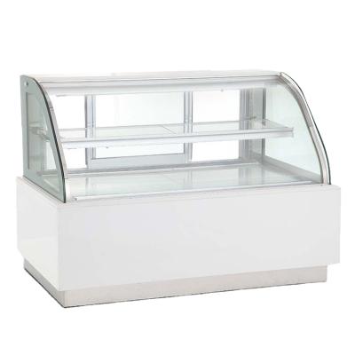 China European Countertop Donut Display Single-temperature Style Glass Cake Freezer Showcase CS328FL2C3H for sale