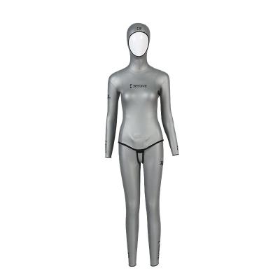 China BESTDIVE Yamamoto Neoprene Womens 3mm Long Sleeve SCS Antibacterial Hooded Classic Wetsuits For Freediving for sale