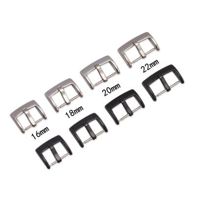 China 16mm 18mm 20mm 22mm Stainless Steel Clasp Accessories For Apple Watch Series 1 2 3 4 5 Band Strap Metal Watch Buckle for sale