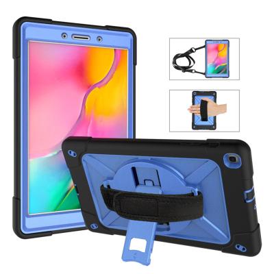 China 360 Cover Armor Portable Case For Samsung Tab 8.0(2019) A T290/T295 Cover For Tab A 8.4 2020 T307 510(2019) Silicone Protector Holder T515/T for sale