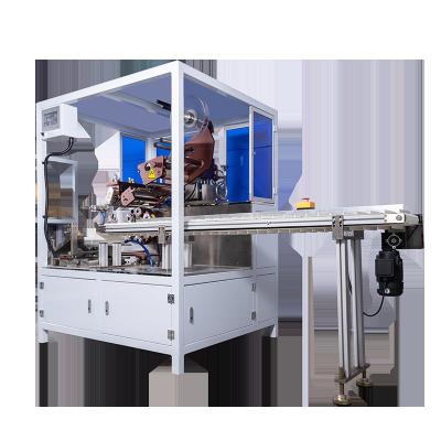 China Food Sticker Adhesive Automatic Round Plastic Tube Labeling Machine for sale