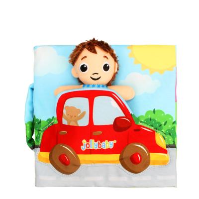 China Jollybaby Plush Doll Cloth Book Things Education Cognitive Book STUFFED for sale